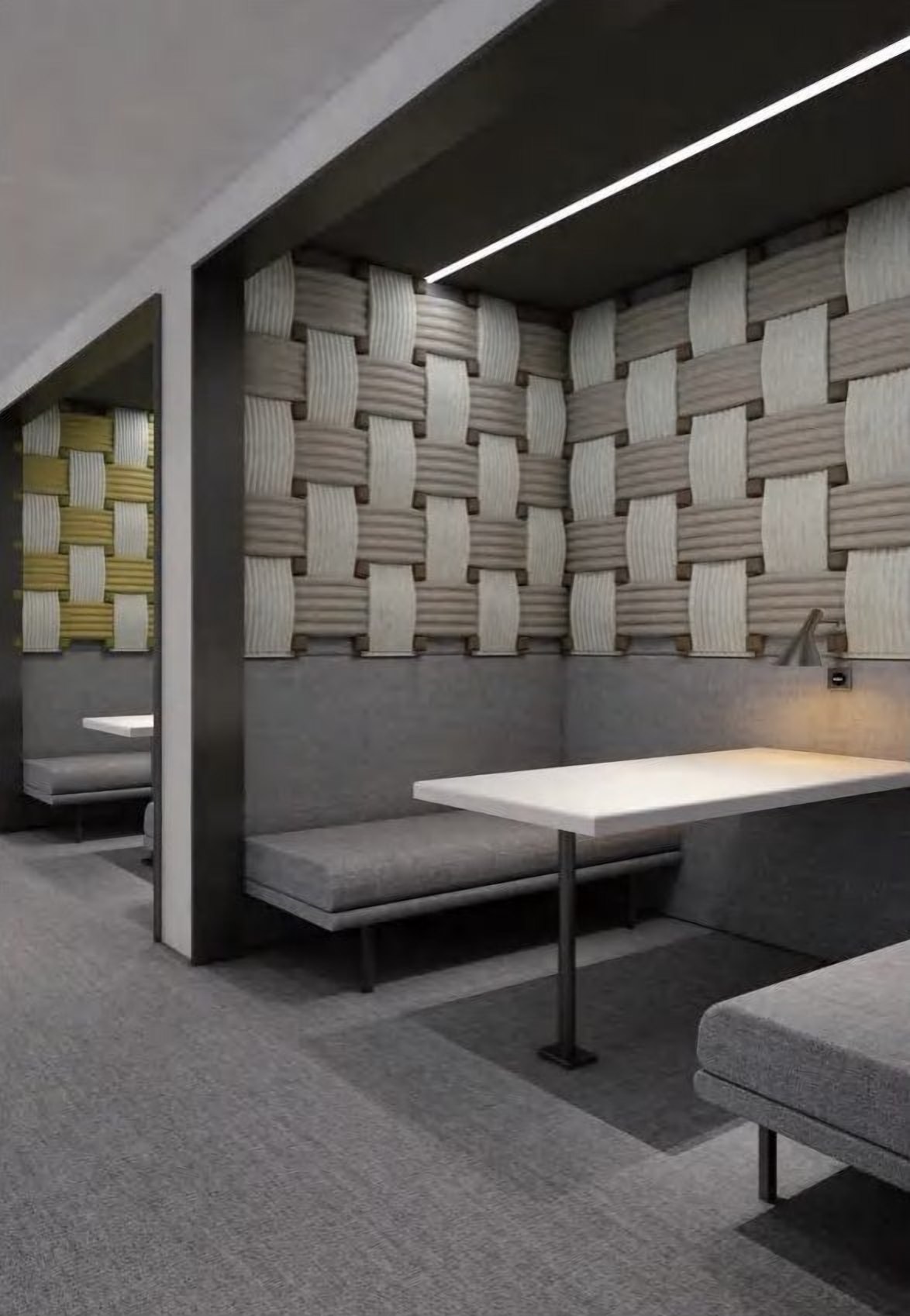 Weave acoustic panel